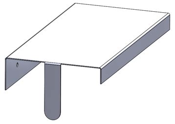 Shaping a Sheet Metal Edge Flange – Hawk Ridge Systems